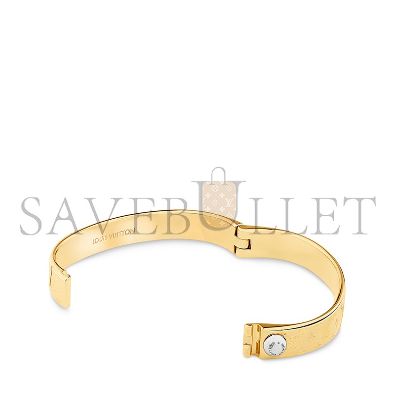 LOUIS VUITTON NANOGRAM CUFF M00251 LOUIS VUITTON NANOGRAM CUFF M00251